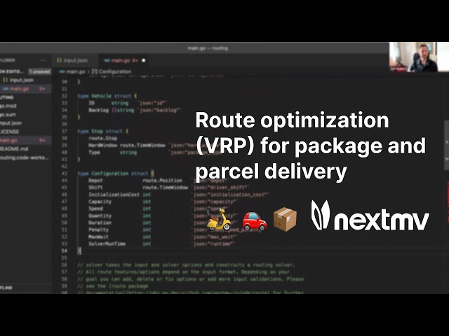 How to build a route optimization (VRP) for package and parcel delivery