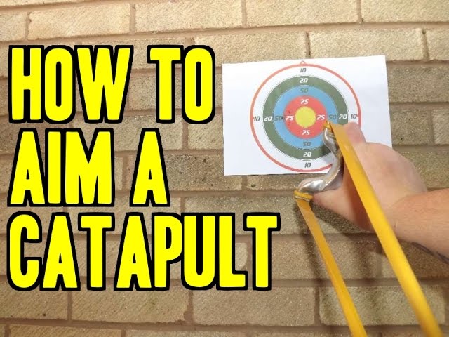 HOW TO AIM A CATAPULT / SLINGSHOT "FULL TUTORIAL" SHOOTING ACCURACY TIPS