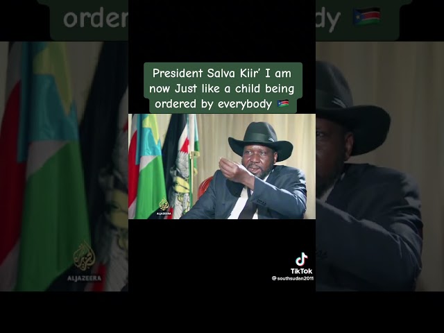 Salva kiir mayar diit,prisedent of south Sudan 🇸🇸