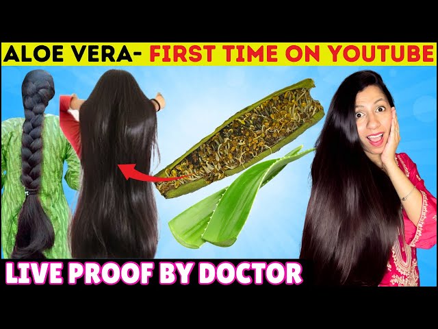 Doctor’s unique Aloe Vera Oil You have never seen before for Super Fast Hair Growth!