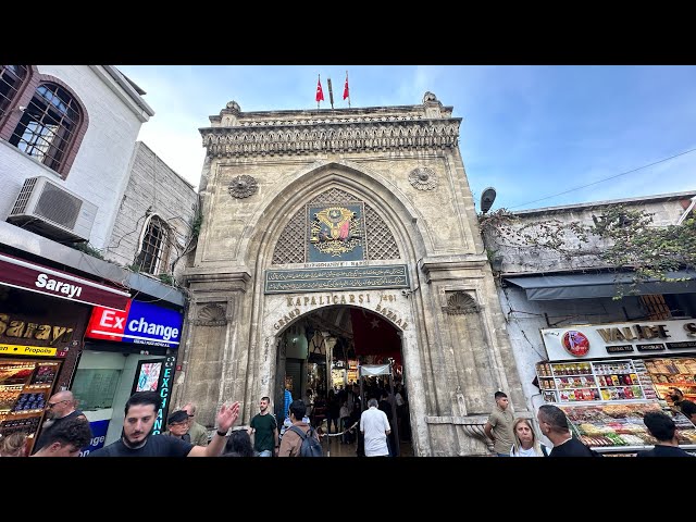 Discover the Magic of Istanbul Grand Bazaar: An Immersive Journey [4K UHD/60 fps]