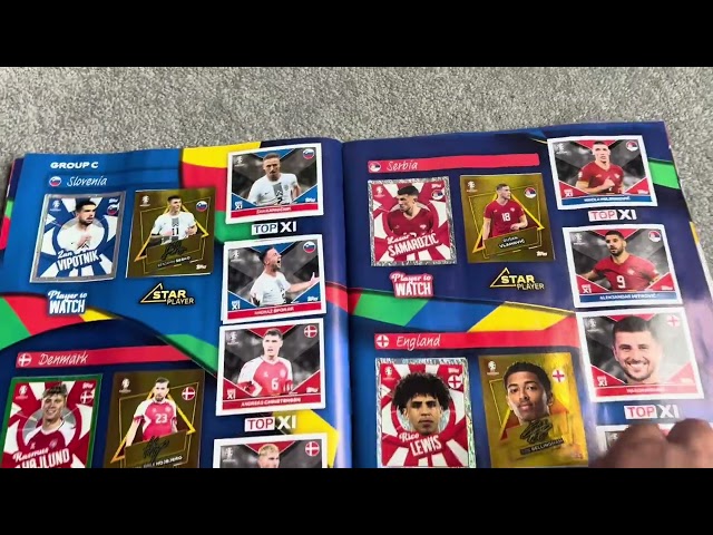 UEFA Euro 2024 Sticker Collection