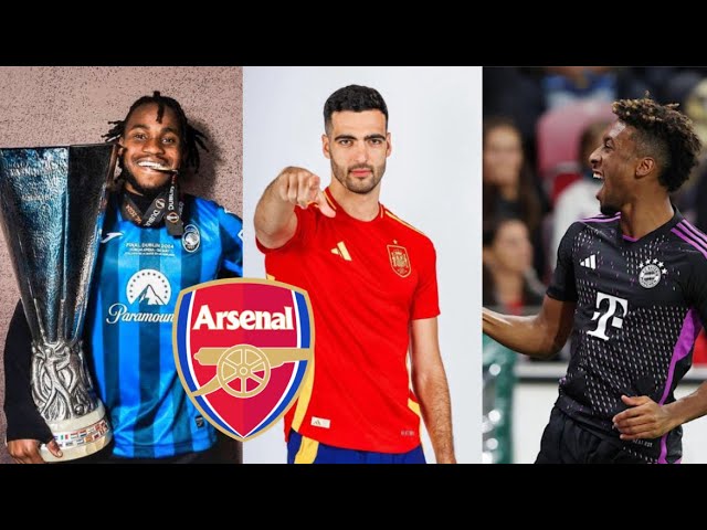 Ademola Lookman to Arsenal Transfer | Mikel Merino Updates & Kingsley Coman Loan Deal