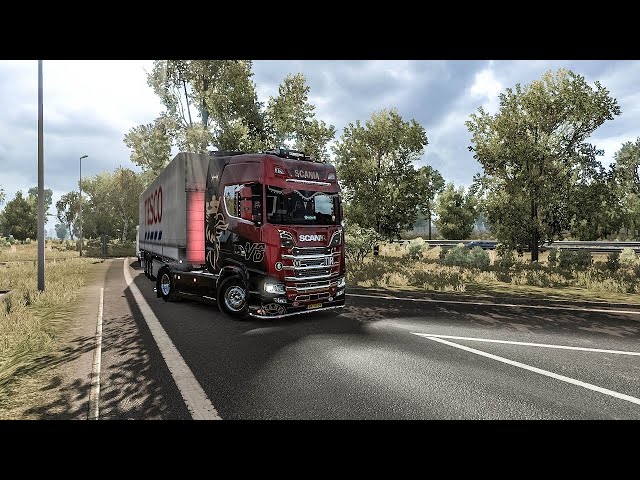 Euro Truck Simulator 2 Везём Автомобили