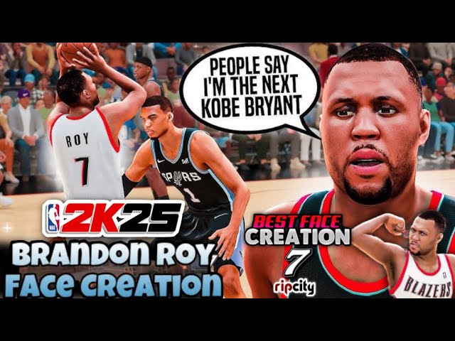 Brandon Roy Face Creation In 2K25 *RARE* Brandon Roy Face Creation In 2K25 (BEST VERSION + ACCURATE)