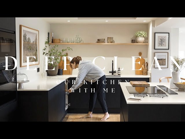 Deep Clean Our Kitchen With Me | Cleaning Routine