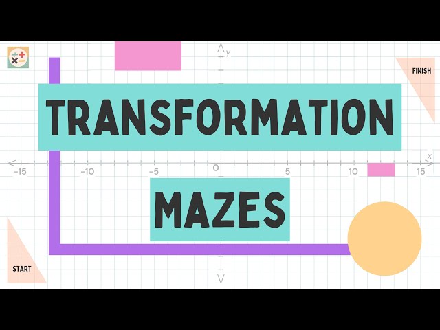 Transformation Mazes: Solve Math Puzzles with Transformations