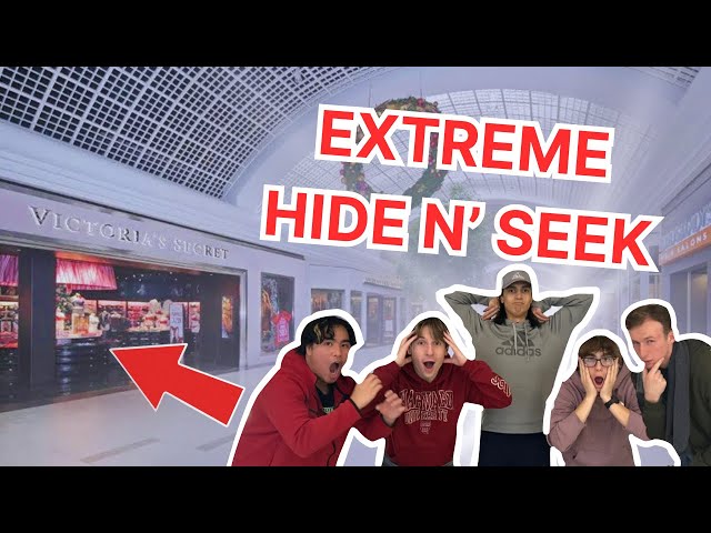 HIDE AND SEEK IN RHODE ISLANDS BIGGEST MALL!