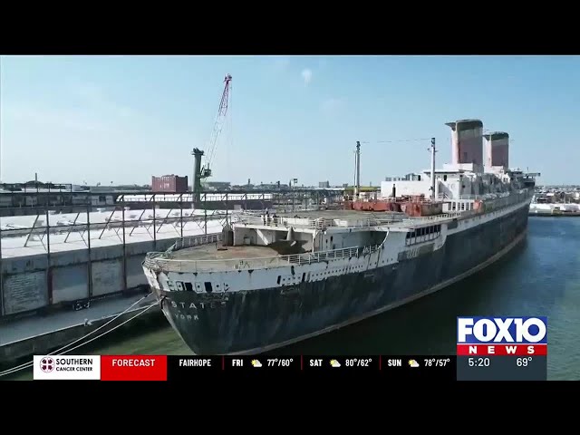 SS United States journey to Mobile delayed again