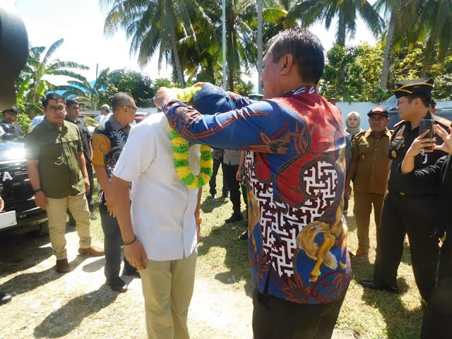 BUPATI TOLITOLI H. AMRAN H. YAHYA MENERIMA KUNJUNGAN MENTERI PPMI REPUBLIK INDONESIA