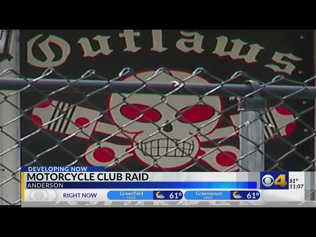 Outlaws Motorcycle Club in Anderson raided