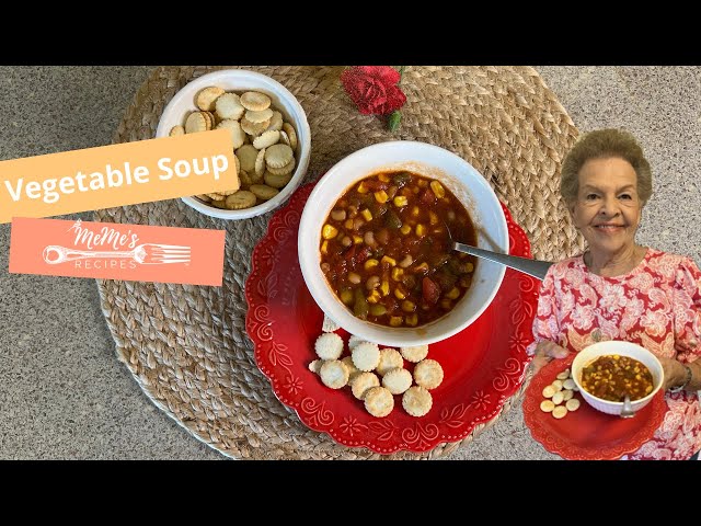 MeMe's Recipes | Vegetable Soup