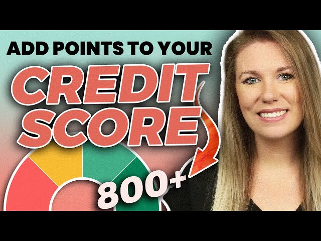 7 Ways To Add Points To Your Credit Score FAST!