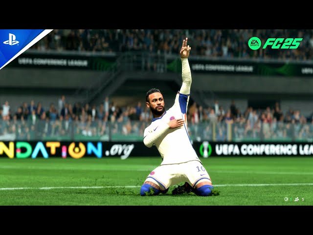 Neymar Steals the Show in Chelsea vs Panathinaikos! UEFA Conference League | EA FC 25