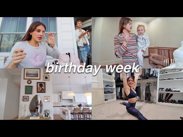 JANUARY VLOG: I turned 27! decorating my house, my toddler is huge + I’m in love with yoga