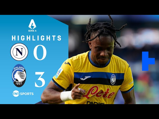 Ademola Lookman Brace STUNS League Leaders 🔥 | Napoli 0-3 Atalanta | Serie A Highlights