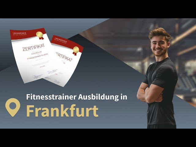 Fitnesstrainer Ausbildung in Frankfurt