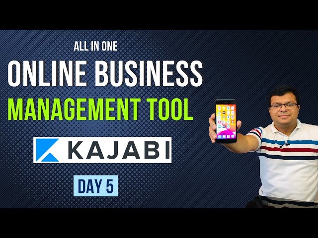 Day 5 - Online Business Management Tool Demo | Kajabi