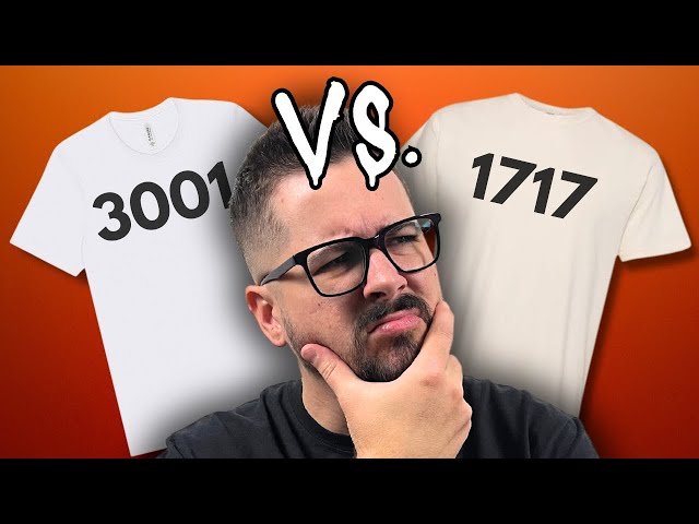 Comfort Colors 1717 Vs. Bella + Canvas 3001 | Which T-Shirt Is Better?