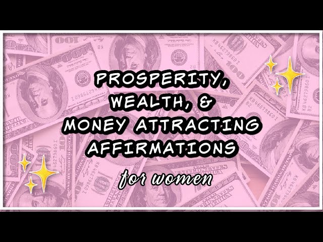 ✨Prosperity, Wealth, &  Money Attracting Affirmations | Positive Guided Meditation | 432Hz