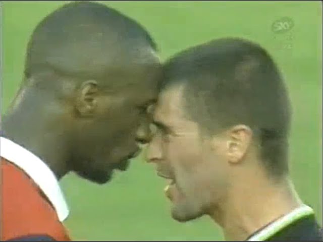 Patrick Vieira vs Roy Keane - 1998/99 PL Highbury - All touches