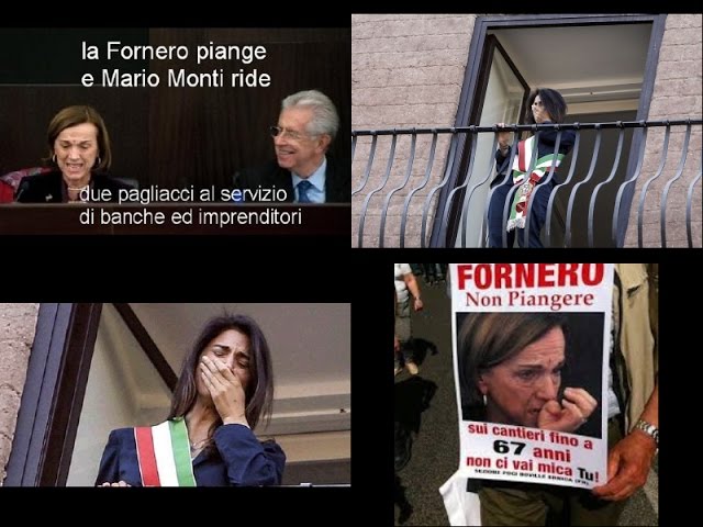 I pianti della Raggi e della Fornero: emozione sincera o crisi di coscienza?