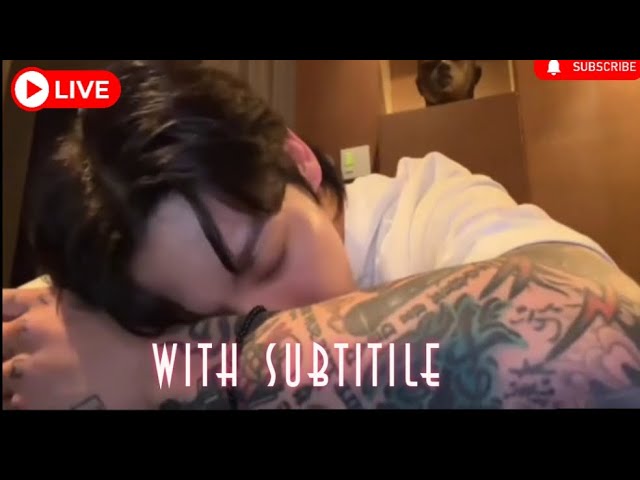 [SUB] Jungkook live on weverse with English subtitles