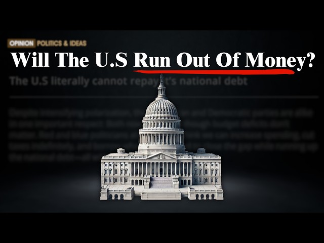 The U.S Has A Serious Debt Problem.