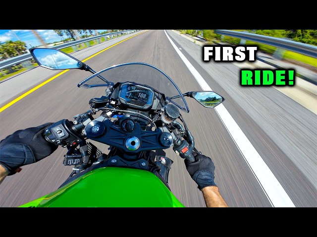 2024 ZX6R First Ride Since Rebuild Goes Bad..