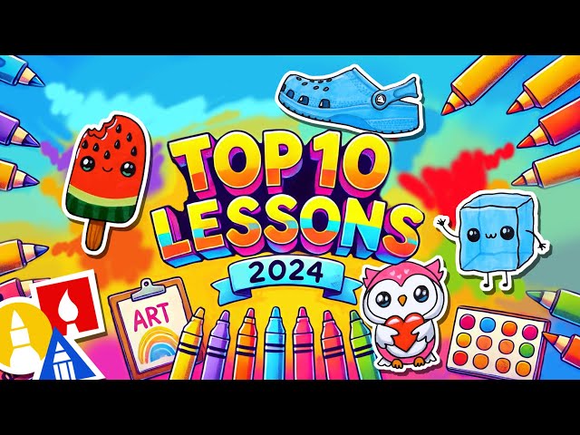 TOP 10 Art Lessons From 2024