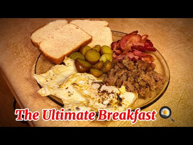 How to make The ULTIMATE BREAKFAST PLATTER tutorial for beginners...