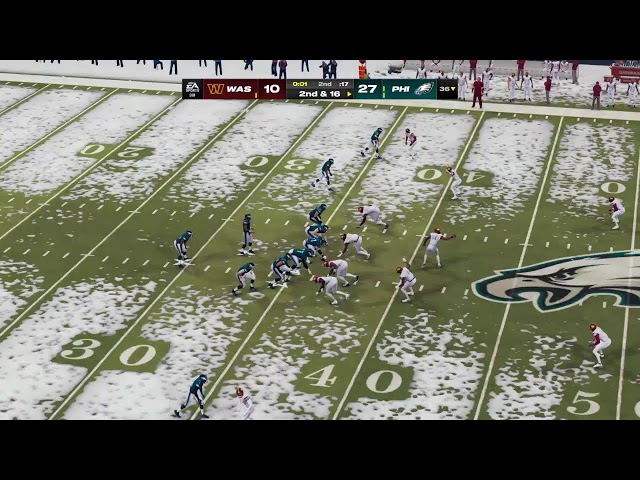 WASHINGTON COMMANDERS vs. PHILADELPHIA EAGLES || NFC CHAMPIONSHIP || MADDEN NFL 25