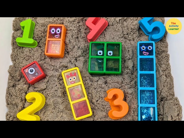 Numberblocks® One to Five Sensory Bottles Activity | Numbers, Colors, Sensory Play | Toddler Video