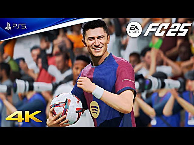 FC25 | Barcelona vs. D.Alaves - 2024/25 LaLiga Full Match | 4K60 - PS5 PRO