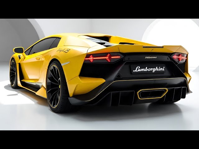 2025 Lamborghini Aventador – The King of Supercars Returns!