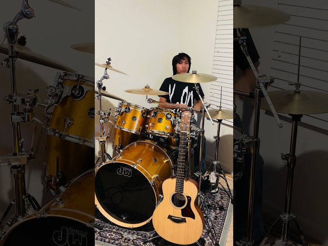 I didn’t know my 15 year old son can play this good 😅 Toxicity drum intro cover!