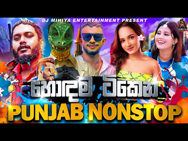 2024 New 4-4 Punjab Remix Dj Nonstop Sinhala | Party Vibe | New Dj Nonstop 2024 Sinhala | DJ MIHIYA