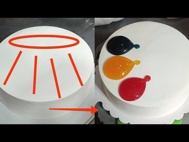 Balloon Cake Decorating/Colorful Cake Decorating/Decorate with new and easy ideas