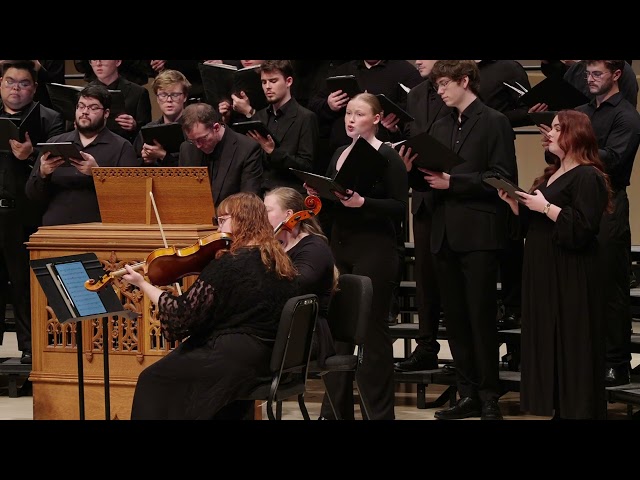 U of Iowa University Choir: Giovanni Battista Martini - Domine, ad adjuvandum me festina