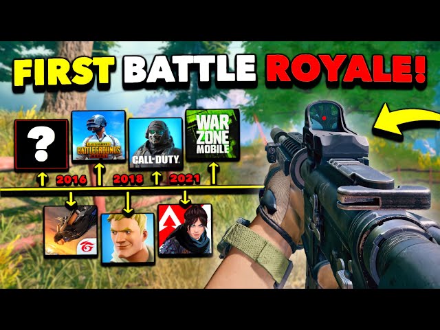 This Was the FIRST Mobile Battle Royale Game EVER… (NOT Expected)