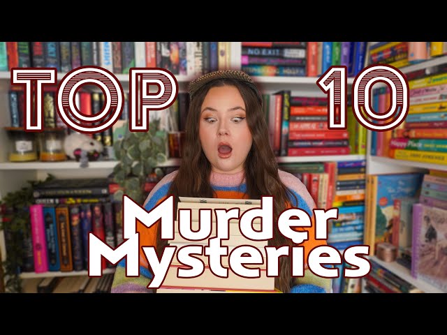 10 murder mystery books you MUST read!🔪🩸