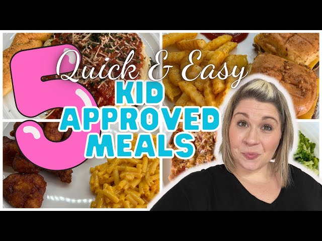 Quick & EASY Dinners Kids Can't Resist | Parent HACKS for Picky Eaters!