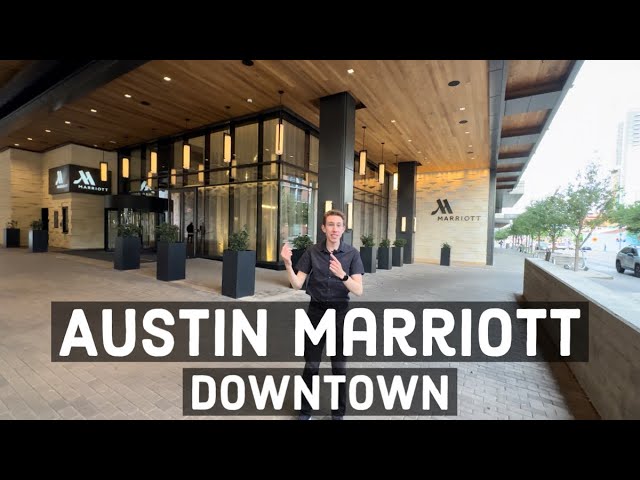 Marriott Downtown Austin Texas!! Full Room & Hotel Tour/ Review!!