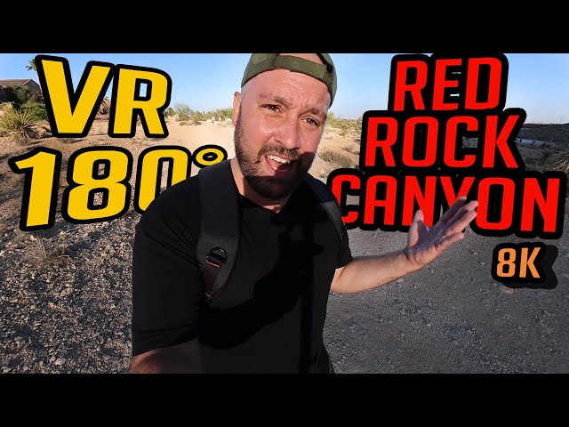 Red Rock Canyon, Las Vegas!    //  VR 8K 3D