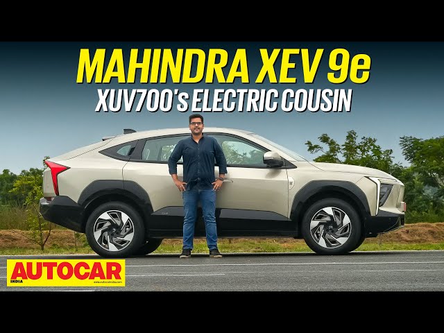 Mahindra XEV 9e review - Tech-loaded electric SUV that's great to drive | First Drive| Autocar India