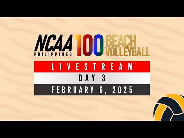 #NCAA100 Beach Volleyball Tournament - Day 3 🏐🏖️