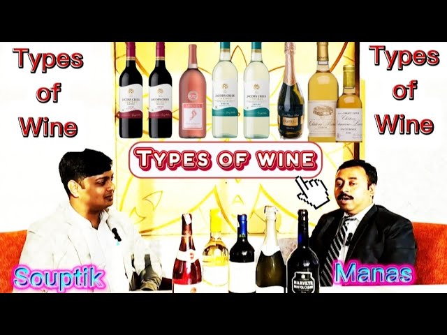 Types of Wine | Red | White | Rose | Sparkling & Dessert Wine. #wine #redwine #viralvideo #bartender