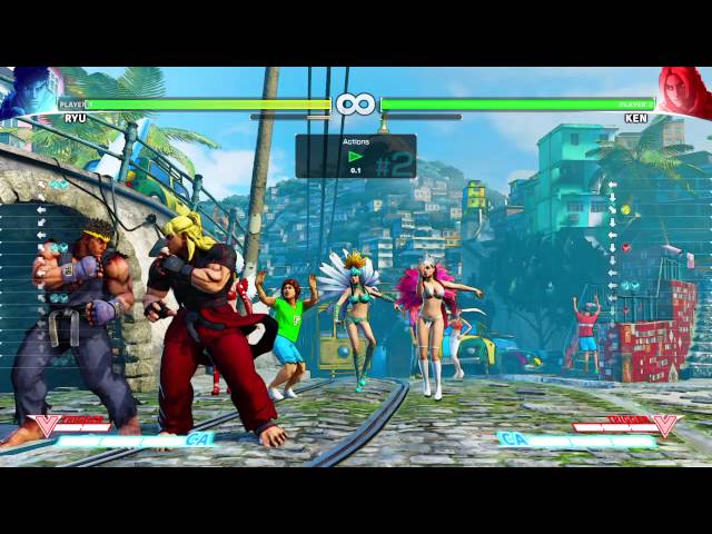 EventHubs Tests: Street Fighter 5 jump-throw tech OS