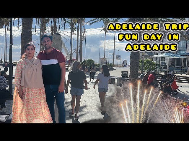 Australia Day Fireworks in Adelaide | Pakistani Food In Adelaide |  Road Trip Vlog # 3