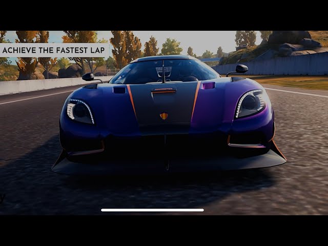 Koenigsegg Agera Rs,160 hp -Gear Club Stradle on iPhone XR in Dolby Vision